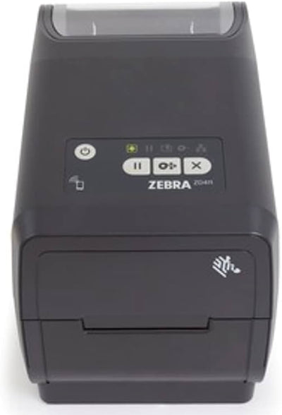 Zebra ZD411 2″ Direct Thermal Label Printer – 203 dpi, USB, BTLE5, Modular Slot (EU/UK Cords)