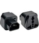 Power Adapter Pro IEC 320 PDU UPS C14 Plug to Generic Female Socket