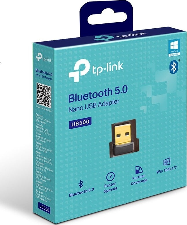 TP-Link UB500 Bluetooth Nano USB Adapter - Bluetooth 5.4/ USB 2.0