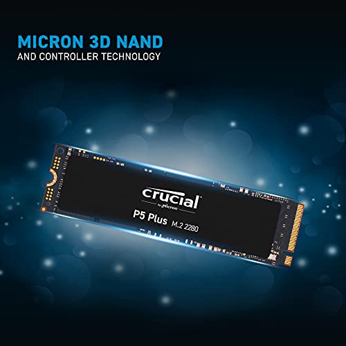 Crucial P5 Plus 500GB PCIe M.2 2280SS Gaming SSD (CT500P5PSSD8)