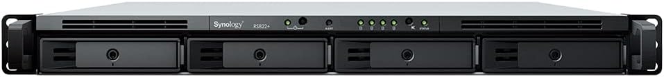 Synology RackStation RS822+ -SATA 4-Bays USB LAN eSATA Rack (1U)