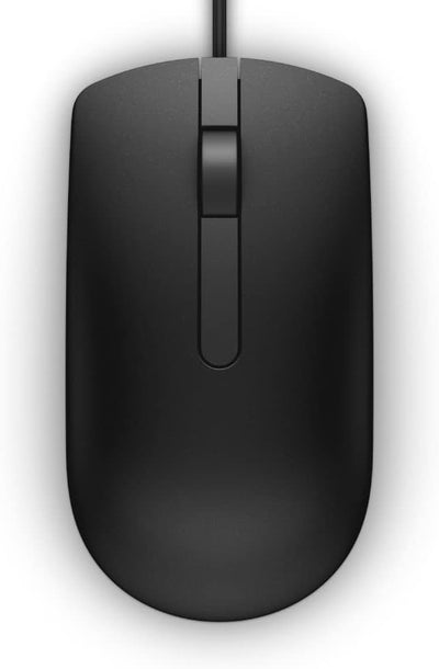 Dell MS116 Optical USB Mouse - 1000dpi / Optical / Wired / USB / Black