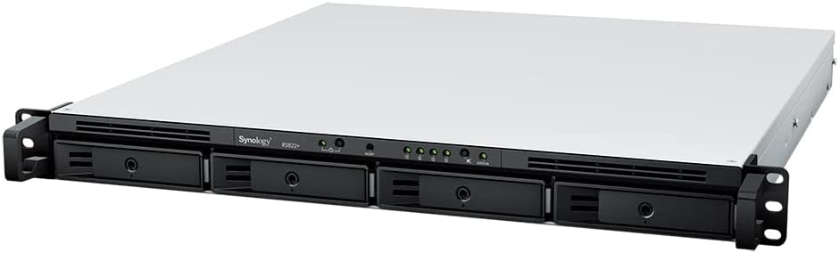 Synology RackStation RS822+ -SATA 4-Bays USB LAN eSATA Rack (1U)