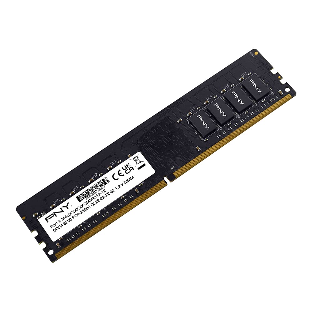 PNY 16GB DDR4 3200Mhz DIMM Memory Desktop (MD16GSD43200-TB)
