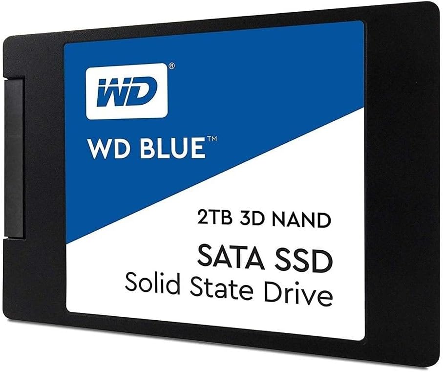 WD Blue 3D NAND 2TB Internal SSD - SATA III 6Gb/s 2.5