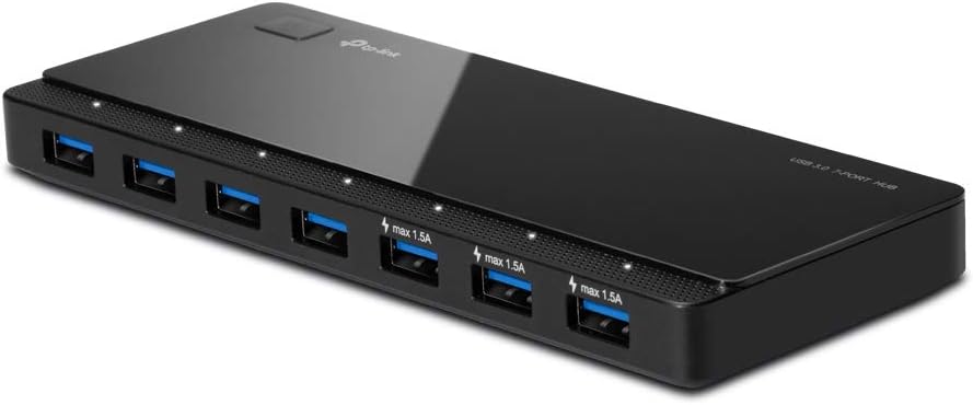 TP-Link UH700 USB 3.0 7-Port Hub with 2 Smart Charging Ports