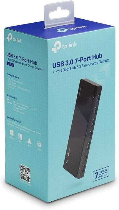 TP-Link UH700 USB 3.0 7-Port Hub with 2 Smart Charging Ports