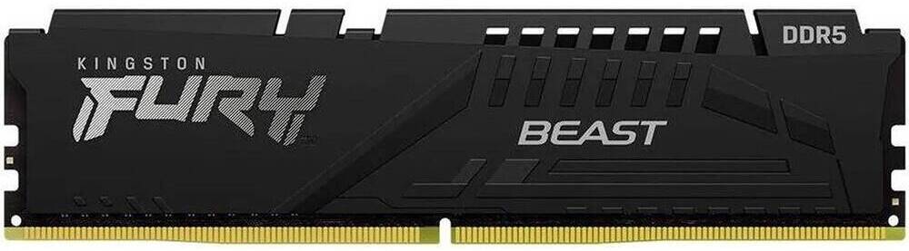 Kingston Fury Beast  16GB  6000MT/s DDR5 CL30 Desktop Memory, Expo (KF560C30BBE-16)