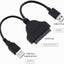 HAING HI-0339-U3C USB 3.0 TO SATA SSD Hard Disk Driver Power cable