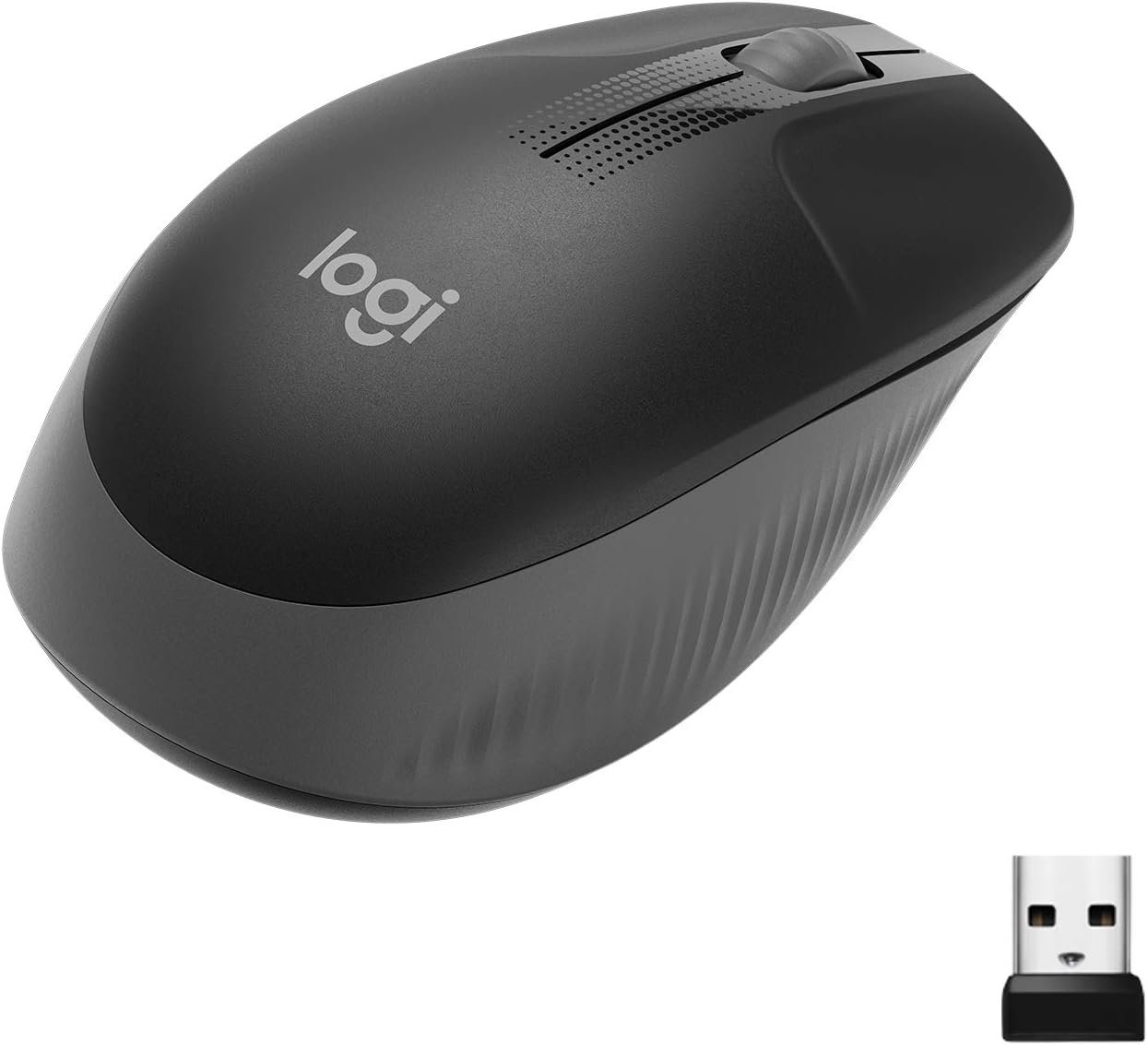 Logitech M190 - 2.40GHz / Up to 10m / Wi-Fi / Black - Mouse