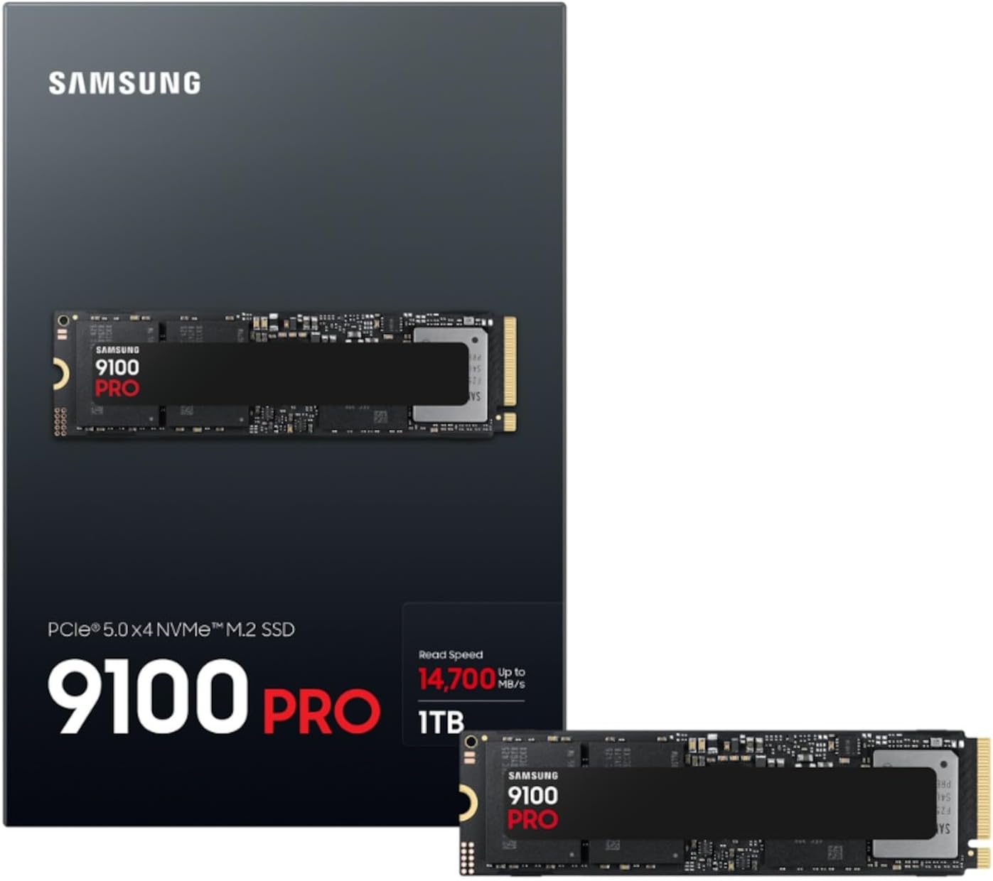 1TB NVMe Samsung 9100 Pro Gen5 Upto 14700Mb/s(MZ-VAP1T0BW)