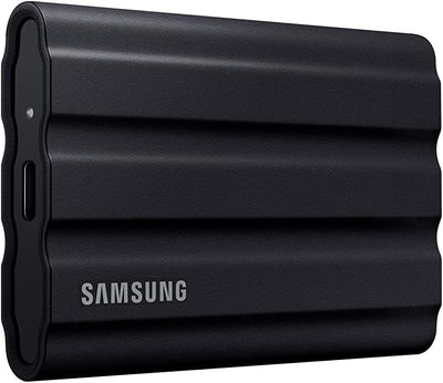 Samsung T7 Shield 2TB Portable SSD – Rugged USB 3.2 External Drive, Black (MU-PE2T0S)