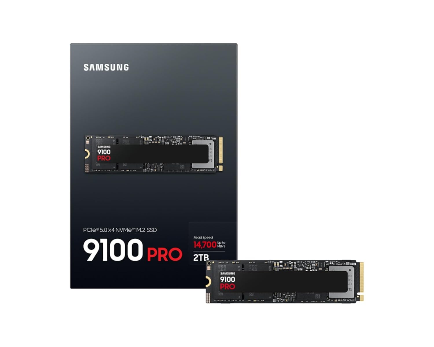 2TB NVMe Samsung 9100 Pro Gen5 Upto 14700Mb/s(MZ-VAP2T0BW)