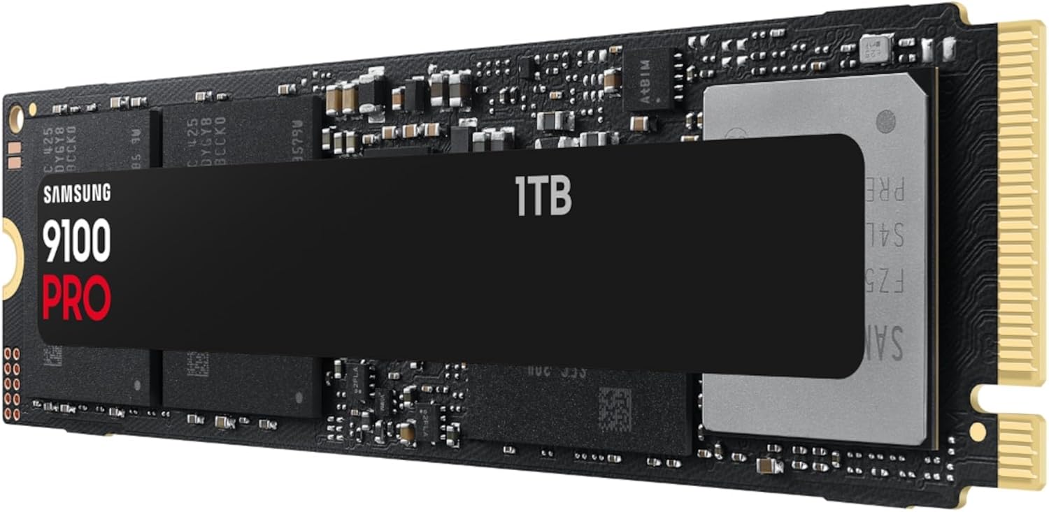 1TB NVMe Samsung 9100 Pro Gen5 Upto 14700Mb/s(MZ-VAP1T0BW)