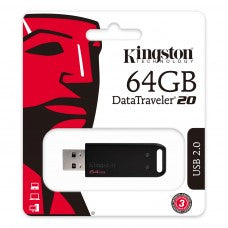 64GB Flash Kingston DataTraveler20 USB 2.0  DT20/64GB