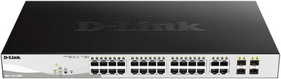 D-Link DGS-1210-28P 24-Port Gigabit PoE Switch