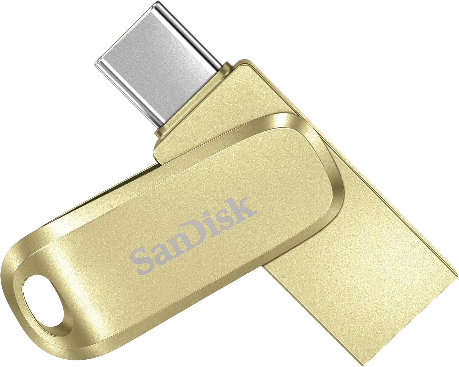 SanDisk 256GB Ultra Dual Drive Luxe USB Type-C - SDDDC4-256G-G46GD,GOLD