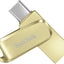 SanDisk 256GB Ultra Dual Drive Luxe USB Type-C - SDDDC4-256G-G46GD,GOLD