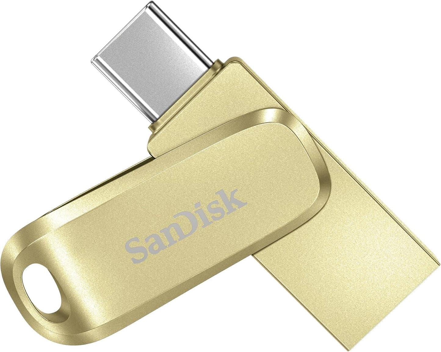 SanDisk 256GB Ultra Dual Drive Luxe USB Type-C - SDDDC4-256G-G46GD,GOLD
