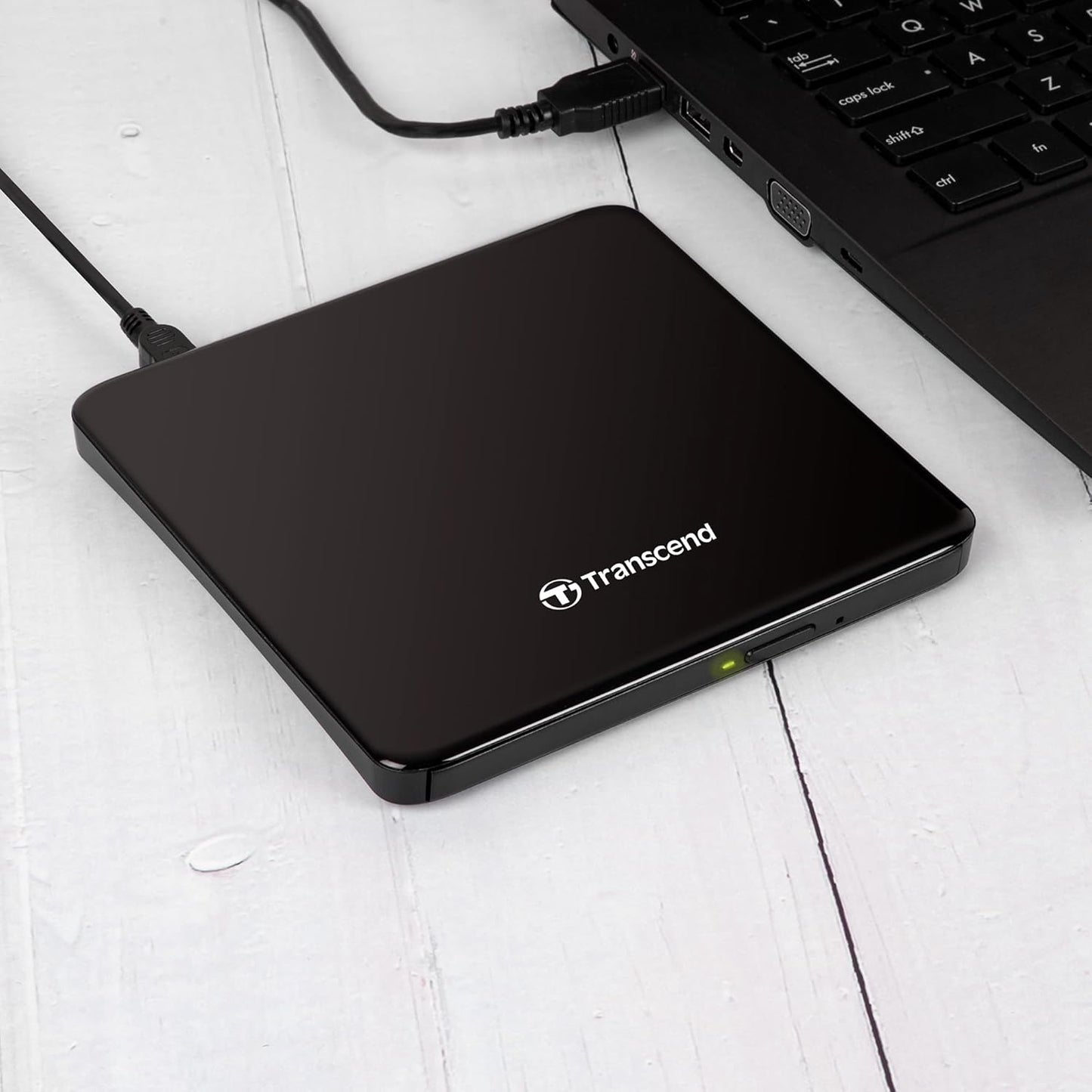 Transcend Extra Slim Portable DVD-RW - 24x / USB 2.0-DVD Writer