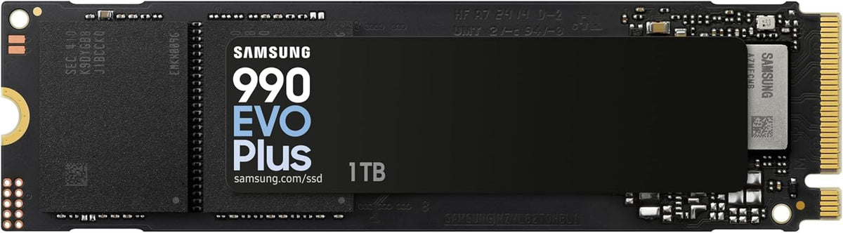SAMSUNG 1TB NVMe 990 EVO Plus Gen4/5 Upto 7150Mb/s-MZ-V9S1T0BW