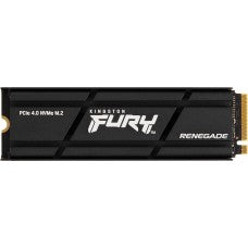 Kingston Fury Renegade 2TB PCIe Gen 4.0 NVMe M.2 Internal Gaming SSD with Heat Sink | PS5 Ready | Up to 7300MB/s | SFYRDK/2000G