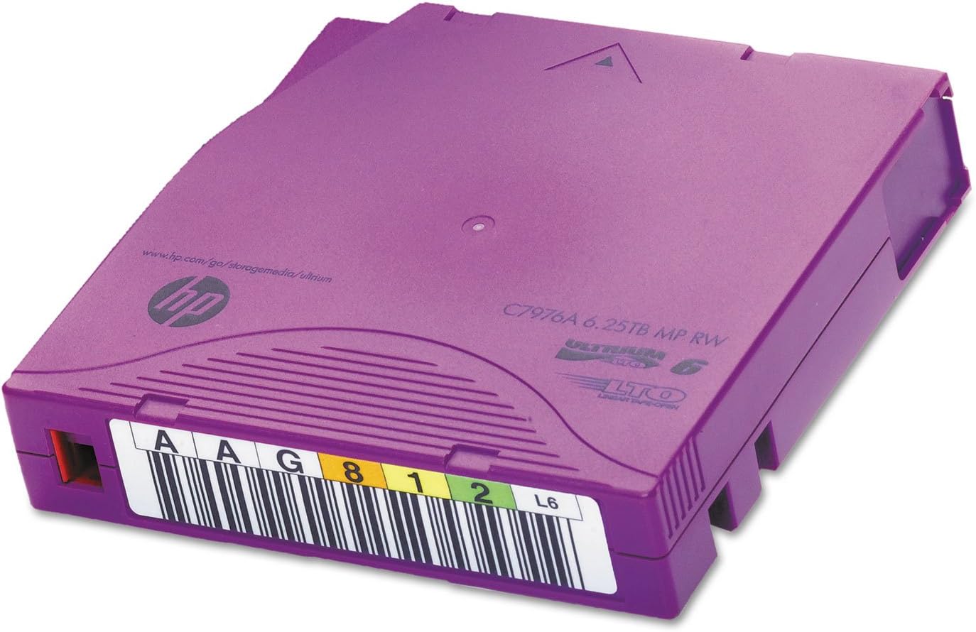 HPE LTO‑6 Ultrium 6.25TB RW Data Cartridge-C7976A