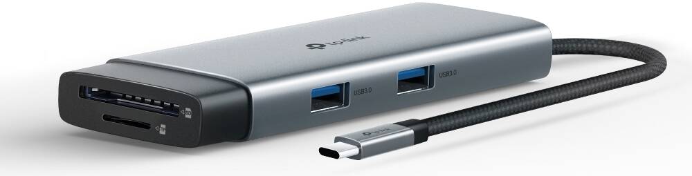 TP-Link (UH7020C) USB Type-C 7 in 1 Hub - HDMI / USB-C / USB 3.0 / Micro SD / SD