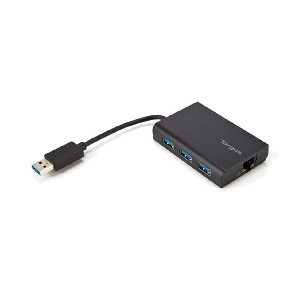 Targus USB 3.0 Hub With Gigabit Ethernet (ACH122EUZ)