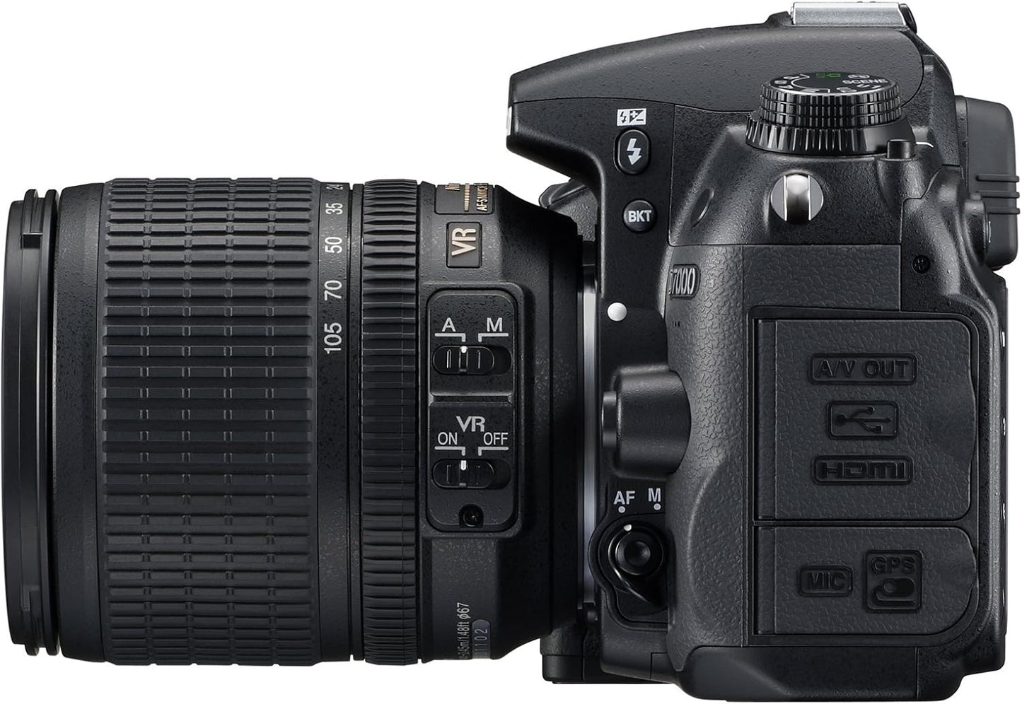 Nikon D7000 18-55mm,Nikon 70-300mm Lens DSLR Camera (Used)