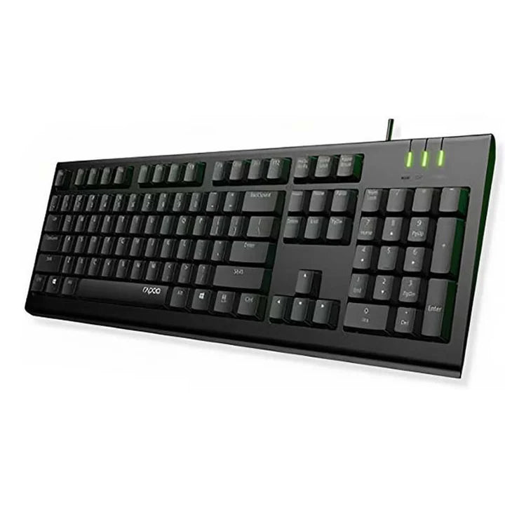 Rapoo NK1900 Wired Keyboard AR - Black