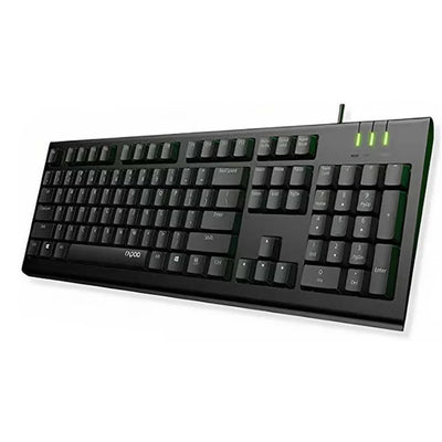 Rapoo NK1900 Wired Keyboard AR - Black