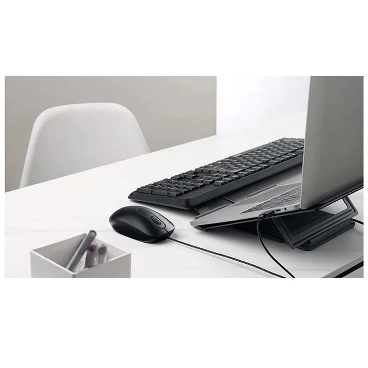 Rapoo NK1900 Wired Keyboard AR - Black