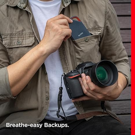 SanDisk Extreme 4TB Portable SSD-Upto 3800 mb/s ,USB-4, 40gbps