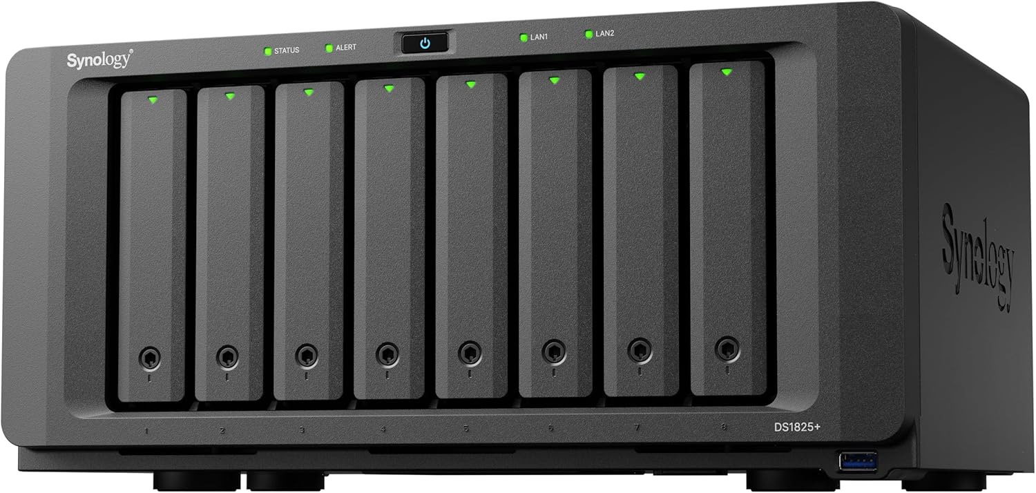 Synology 8-Bay NAS DiskStation DS1825+(Diskless)