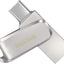 SanDisk 1TB Ultra Dual Drive Luxe USB Type-C - SDDDC4-1T00-G46, Silver