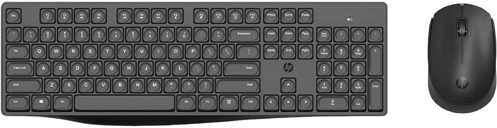 HP CS10 Wireless Keyboard and Mouse - Wireless / Arabic/English / Black