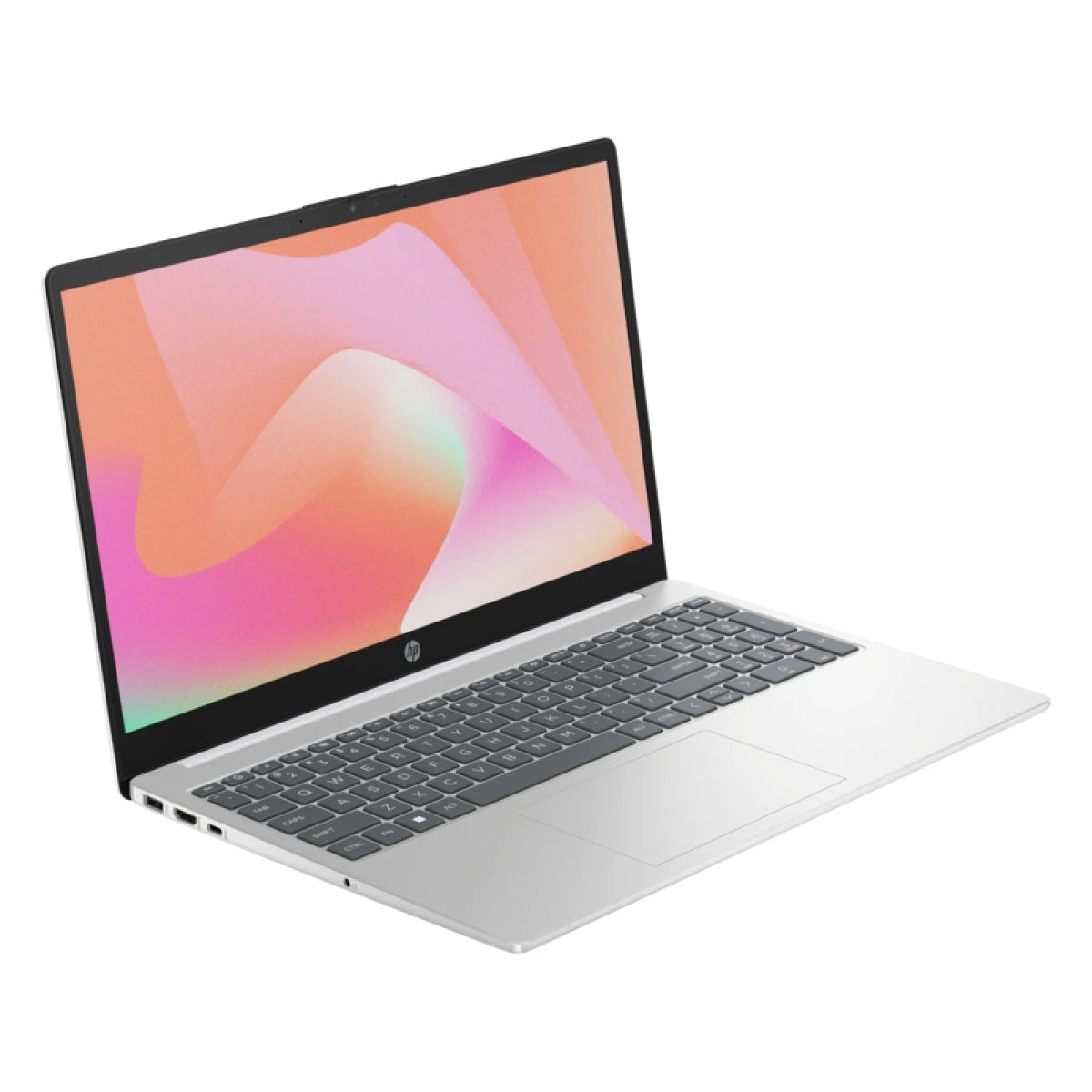 HP Laptop 15-FD0267NE Laptop - Core i7-1355U / 8GB RAM / 512GB SSD / 15.6″FHD IPS Screen / DOS/ Bag & Wireless Mouse / 1YR (Natural Silver)