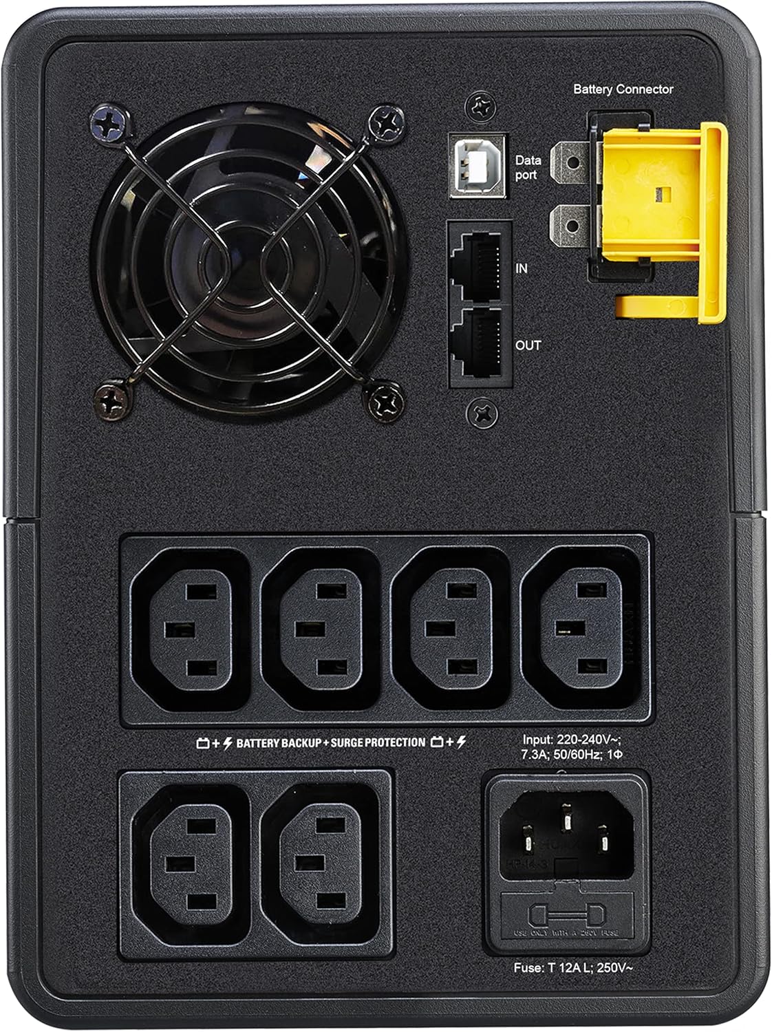 APC Back-UPS BX1600MI 1600VA 900W Line Interactive UPS 230V AVR 6 IEC C13 Tower