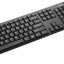 Lenovo 100 Wireless Keyboard and Mouse Combo - Wireless / USB Receiver / 1000dpi / English/Arabic / Black