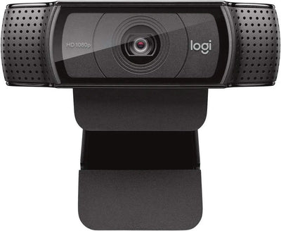 Logitech C920 HD Pro Webcam – Full HD 1080p Widescreen Video with Dual Microphones