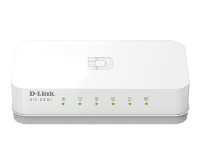 D-Link DES-1005C 5-Port 10/100 Unmanaged Switch
