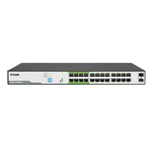 D-Link DGS-F1026P-E 24-Port Gigabit PoE Switch