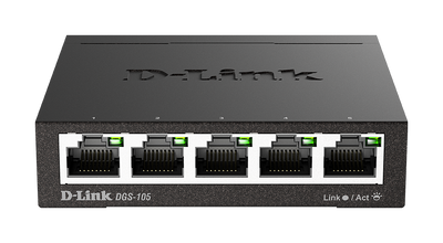 D-Link DGS-105 5-Port Gigabit Metal Switch