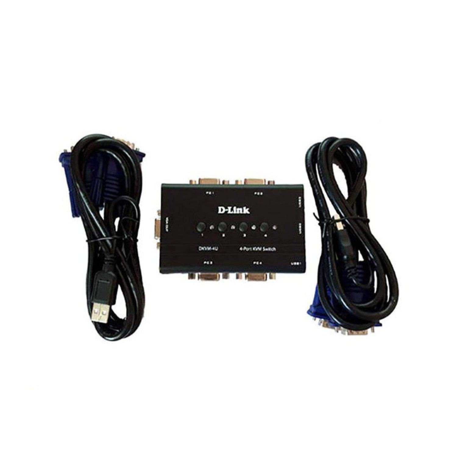 D-Link 4-Port USB KVM Switch DKVM-4U