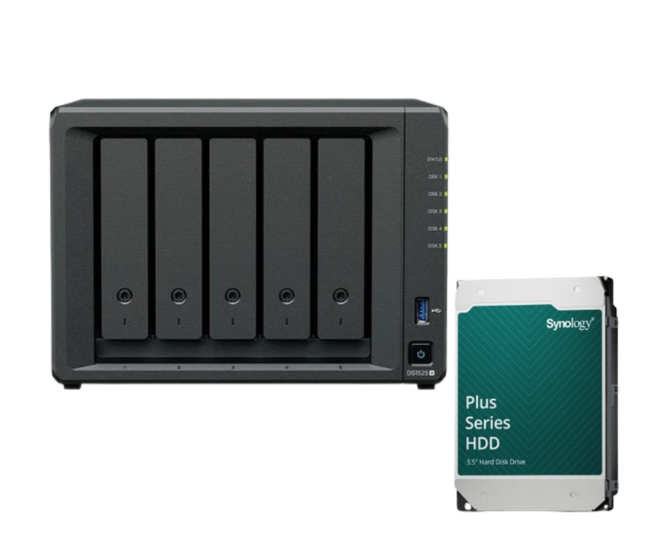 Synology 5-Bay NAS DiskStation DS1525+ Hard Disk
