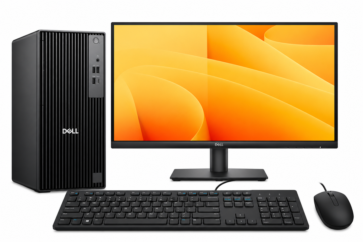 Dell Pro Tower QCT1250 Desktop - Core i7-14700 / 16GB RAM / 512GB SSD / DOS / 22" Dell LED Monitor / 1YR (Copy)