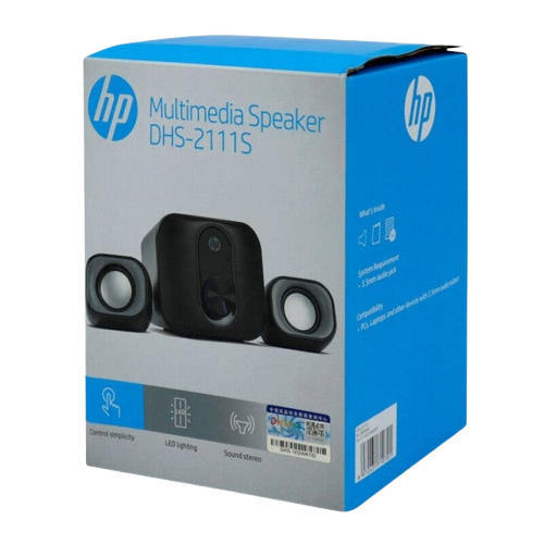 HP Speaker Multimedia Speaker,DHS-2111S-2.1 Channel-2B285AA