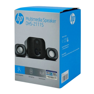 HP Speaker Multimedia Speaker,DHS-2111S-2.1 Channel-2B285AA