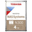 Toshiba 4TB NAS Hard Disk Drive - 7200 RPM Class SATA 6Gb/s 3.5 Inch-HDWG740EZSTCU